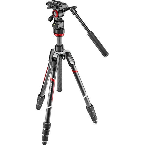 Manfrotto Befree Live Carbon Fiber Video Tripod Kit with Twist Leg Locks - BHM Store