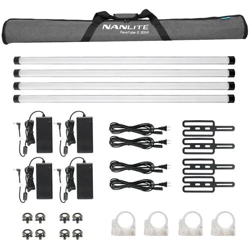 Nanlite PavoTube II 30XR RGB LED Pixel Tube Light (4', 4-Light Kit) - BHM Store