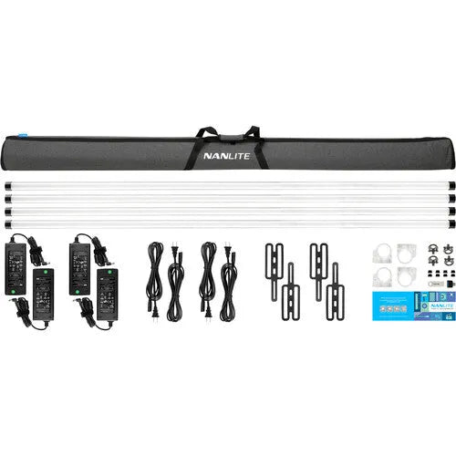 Nanlite PavoTube II 60XR RGB LED Pixel Tube Light (8', 4-Light Kit) - BHM Store