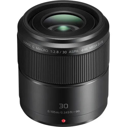 Panasonic Lumix G Macro 30mm f/2.8 ASPH. MEGA O.I.S. Lens - BHM Store