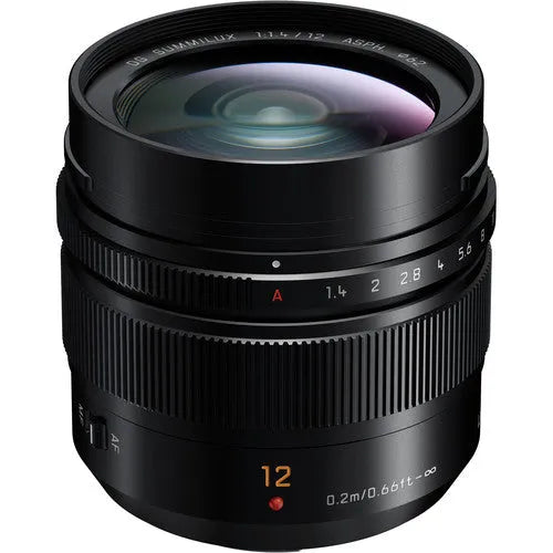 Panasonic Leica DG Summilux 12mm f/1.4 ASPH. Lens - BHM Store