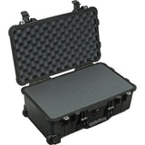 Pelican 1510 Carry-On Case with Foam Set (Black)