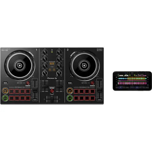Pioneer DJ DDJ-200 DJ Controller | Dubai | Abu Dhabi | UAE | BHM Store