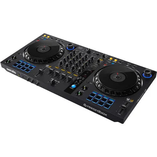 Pioneer DJ DDJ-FLX6 4-Channel DJ Controller for rekordbox, Serato DJ Pro, and Virtual DJ (Black)