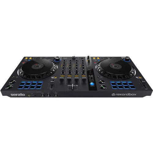 Pioneer DJ DDJ-FLX6 4-Channel DJ Controller for rekordbox, Serato DJ Pro, and Virtual DJ (Black)