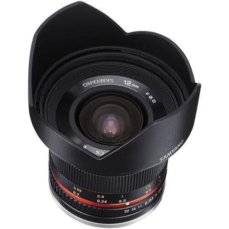 Samyang 12mm f/2.0 NCS CS Lens for Sony E-Mount (APS-C) (Black) - BHM Store
