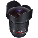 Samyang 14mm f/2.8 ED AS IF UMC Lens for Micro Four Thirds Mount - BHM Store
