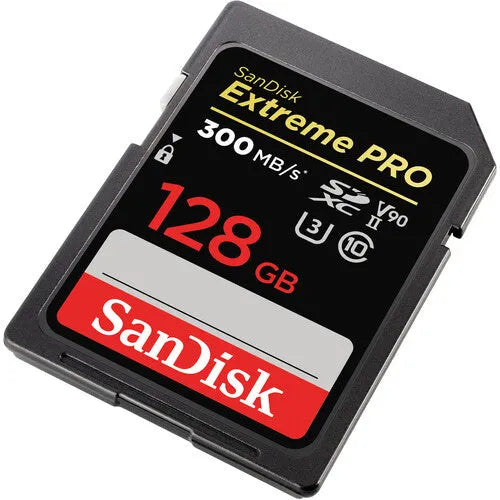 SanDisk 128GB Extreme PRO UHS-II 300mb/s SDXC Memory Card