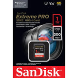 SanDisk 1TB Extreme PRO UHS-I 200mb/s. SDXC Memory Card