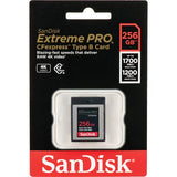 SanDisk 256GB Extreme PRO CFexpress Card Type B