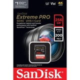 SanDisk 256GB Extreme PRO UHS-I 200mb/s. SDXC Memory Card