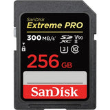 SanDisk 256GB Extreme PRO UHS-II 300mb/s. SDXC Memory Card