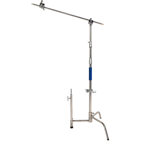 Savage C-Stand with Grip Arm and Turtle Base Kit (Stainless Steel 9.5') - BHM Store