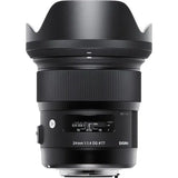 Sigma 24mm f/1.4 DG HSM Art Lens for Nikon F - BHM Store