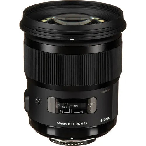 Sigma 50mm f/1.4 DG HSM Art Lens for Nikon F - BHM Store