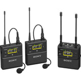 Sony UWP-D27 2-Person Camera-Mount Wireless Omni Lavalier Microphone System