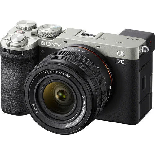 Sony a7C II Mirrorless Camera with 28-60mm Lens (Silver) - BHM Store
