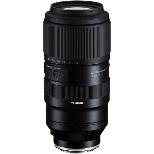 Tamron 50-400mm f/4.5-6.3 Di III VC VXD Lens (Sony E) - BHM Store