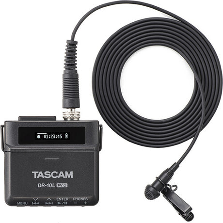 TASCAM DR-10L Pro Field Recorder and Lavalier Microphone - BHM Store