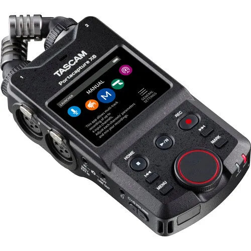 TASCAM Portacapture X6 32-Bit 6-Channel Multitrack Field Recorder - BHM Store