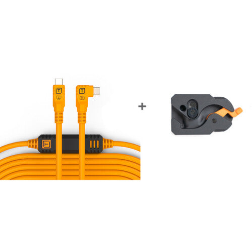 Tether Tools TetherGuard LeverLock & Cable Kit (High Visibility Orange) - BHM Store