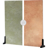 V-FLAT WORLD Duo-Board Double-Sided Background (French Clay / Terra-Cotta Blush, 60 x 60cm)