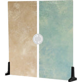 V-FLAT WORLD Duo-Board Double-Sided Background (Miami Sky / Sahara Sand, 60 x 60cm)