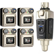 Xvive Audio U45R4 Wireless In-Ear Monitor System with Four Receivers (5.8 GHz)