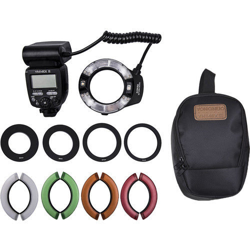 Yongnuo YN-14EX II TTL Macro Ring Flash Kit for Canon