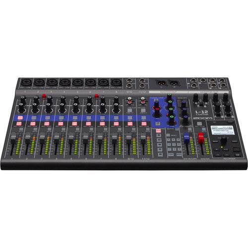 Zoom LiveTrak L-12 - 12-Channel Digital Mixer & Multitrack Recorder