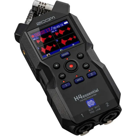 Zoom H4essential 4-Track 32-Bit Float Portable Audio Recorder - BHM Store