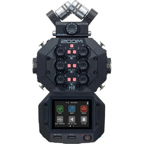 Zoom H8 8-Input / 12-Track Portable Handy Recorder - BHM Store