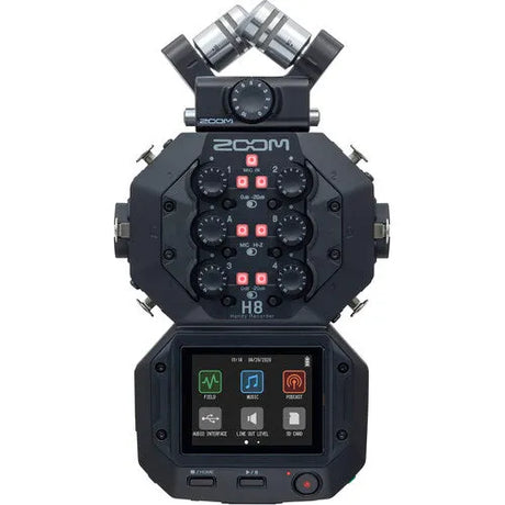 Zoom H8 8-Input / 12-Track Portable Handy Recorder - BHM Store