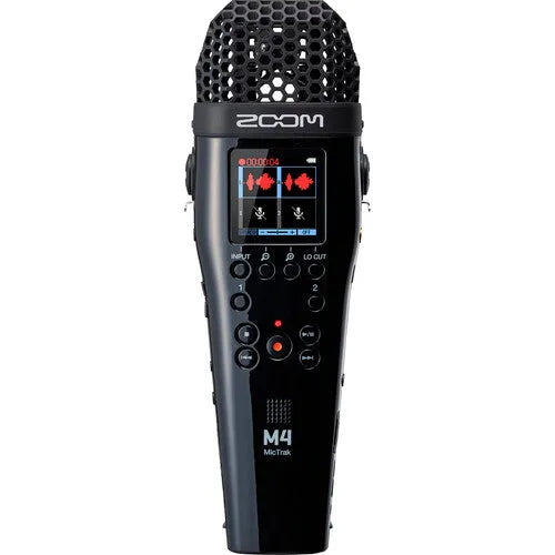 Zoom M4 MicTrak Stereo Microphone and Recorder - BHM Store